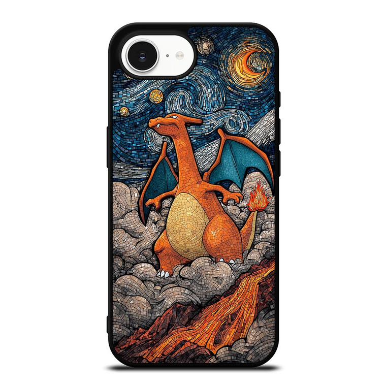 CHARIZARD POKEMON ART MOZAIC iPhone 16e Case