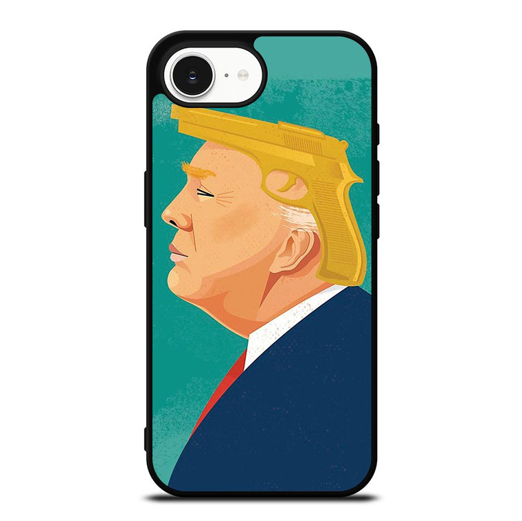 DONALD TRUMP HAIR TRIGGER iPhone 16e Case