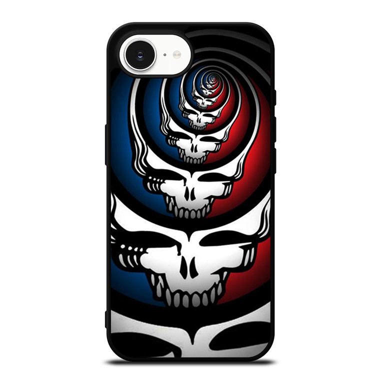 GRATEFUL DEAD SKULL LOGO ART iPhone 16e Case