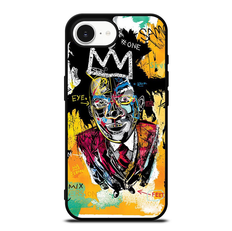JEAN MICHEL BASQUIAT ART iPhone 16e Case