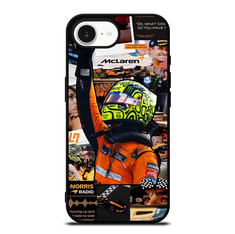 LANDO NORRIS F1 RACER MCLAREN iPhone 16e Case