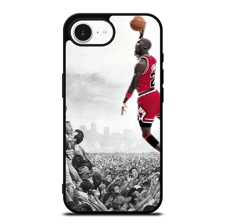 MICHAEL JORDAN AIR DUNK WALL iPhone 16e Case