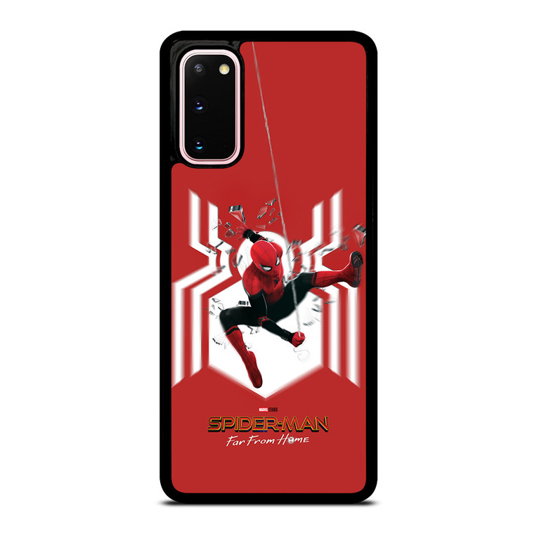 SPIDERMAN FAR FROM HOME LOGO RED ACTION Samsung Galaxy S20 Case