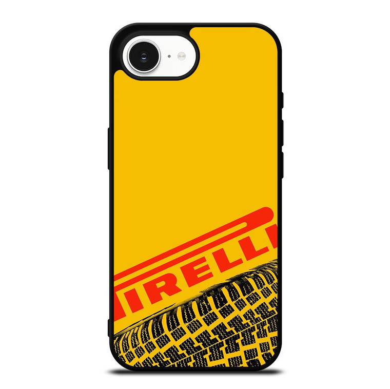 PIRELLI TIRE LOGO YELLOW iPhone 16e Case