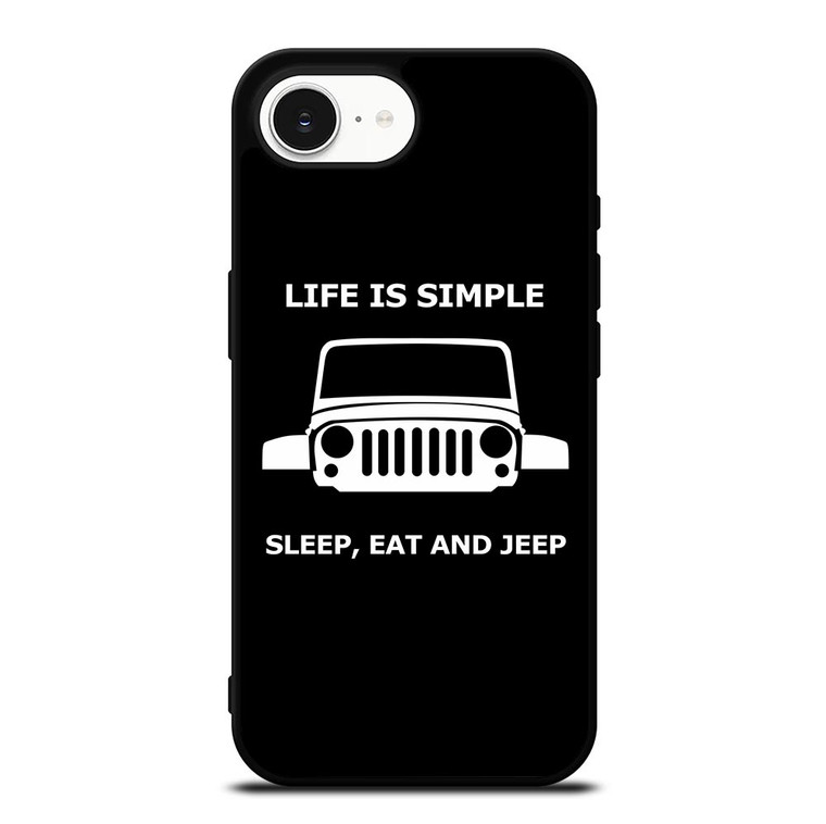 SLEEP EAT AND JEEP iPhone 16e Case