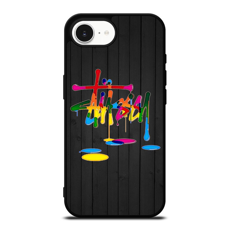 STUSSY PAINT LOGO iPhone 16e Case