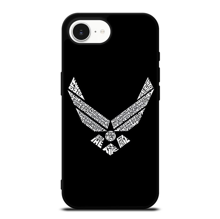 US AIR FORCE MONOGRAM LOGO iPhone 16e Case