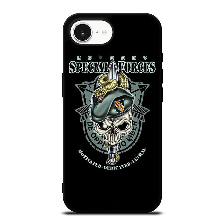 US ARMY SPECIAL FORCES LOGO SKULL iPhone 16e Case