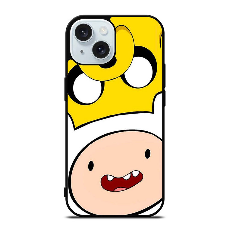 ADVENTURE TIME FACE iPhone 15  Case Cover
