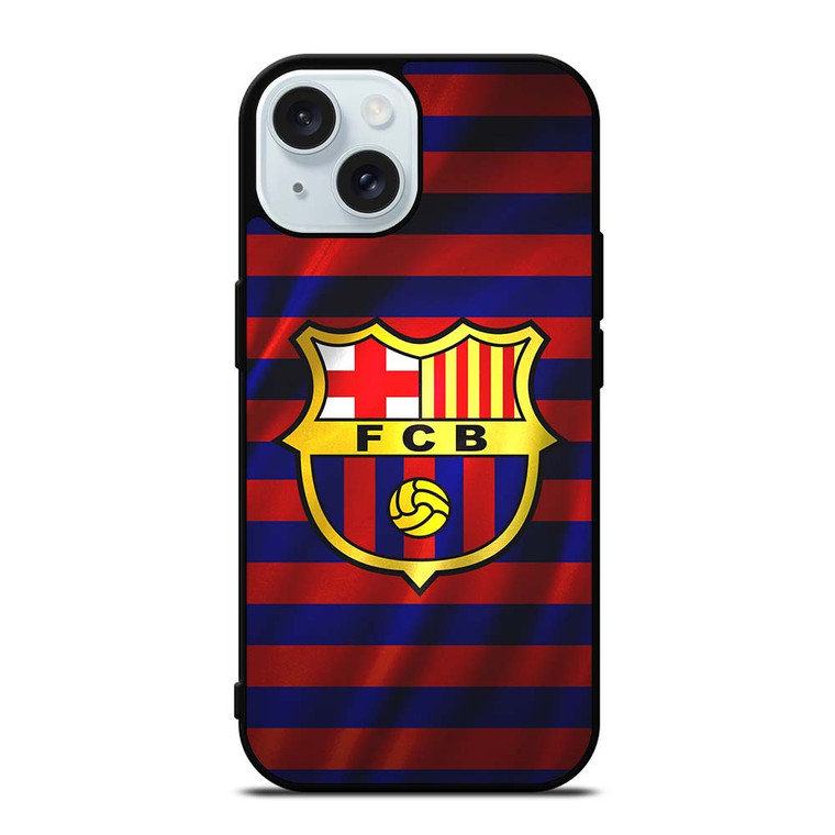 BARCELONA LOGO JERSEY iPhone 15  Case Cover