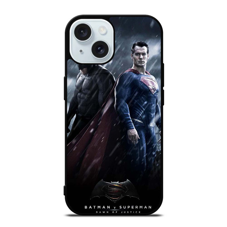 BATMAN VS SUPERMAN DAWN OF JUSTICE iPhone 15  Case Cover
