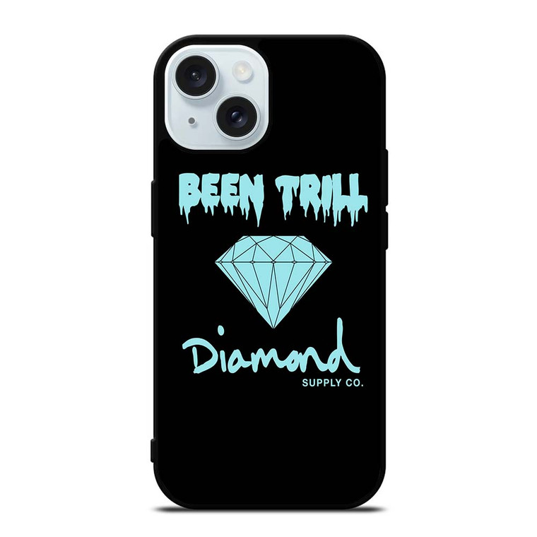BEEN TRILL DIAMOND BLACK iPhone 15  Case Cover