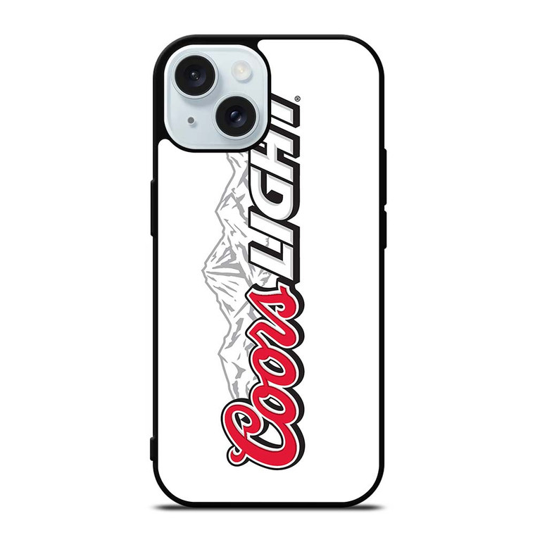 COORS LIGHT BEER LOGO iPhone 15  Case Cover