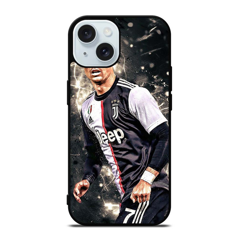 CRISTIANO RONALDO JUVENTUS ART iPhone 15  Case Cover