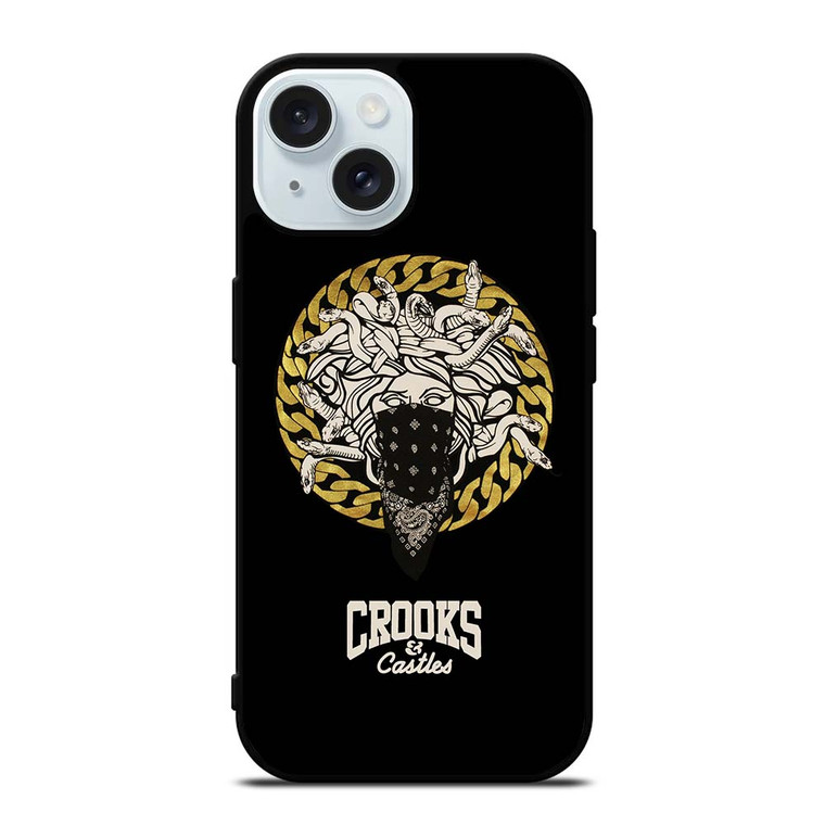 CROOKS AND CASTLES BANDANA iPhone 15  Case Cover