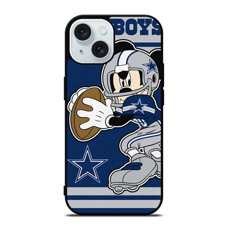 DALLAS COWBOYS MICKEY MOUSE iPhone 15  Case Cover