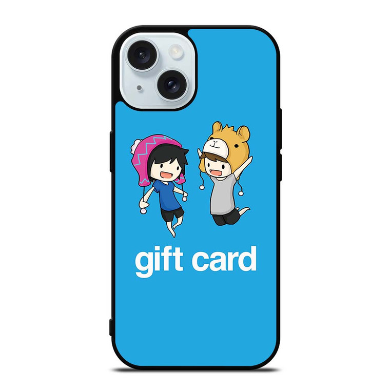 DAN AND PHIL CARTOON iPhone 15  Case Cover