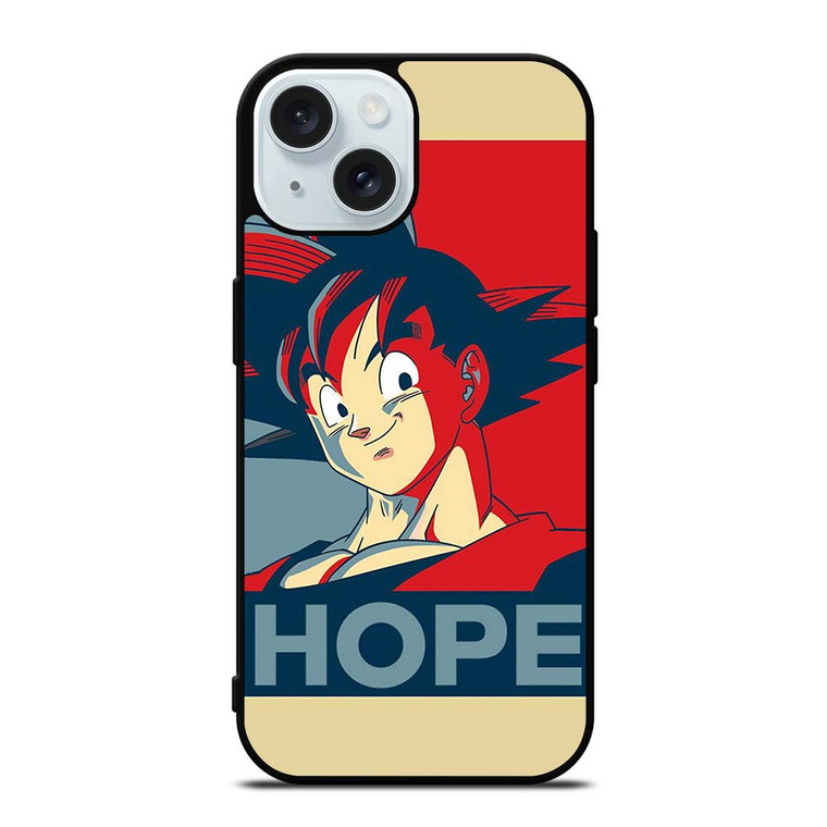 GOKU DRAGON BALL HOPE iPhone 15  Case Cover