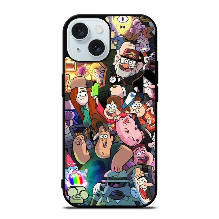 GRAVITY FALLS CARTOON iPhone 15  Case Cover