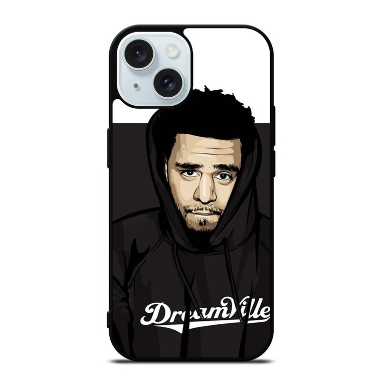 J COLE ART iPhone 15  Case Cover