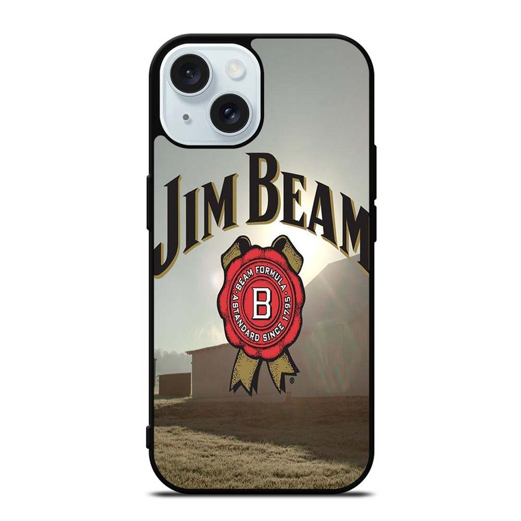 JIM BEAM WHISKEY LOGO iPhone 15  Case Cover