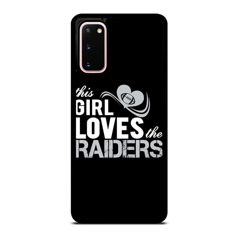 THIS GIRL LOVES THE RAIDERS 2 Samsung Galaxy S20 Case