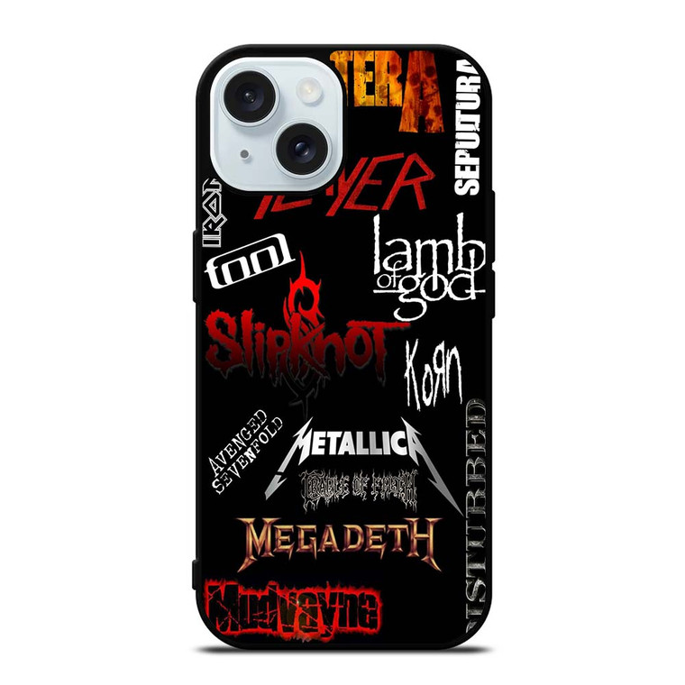 LEGENDARY HEAVY METAL BAND iPhone 15  Case Cover