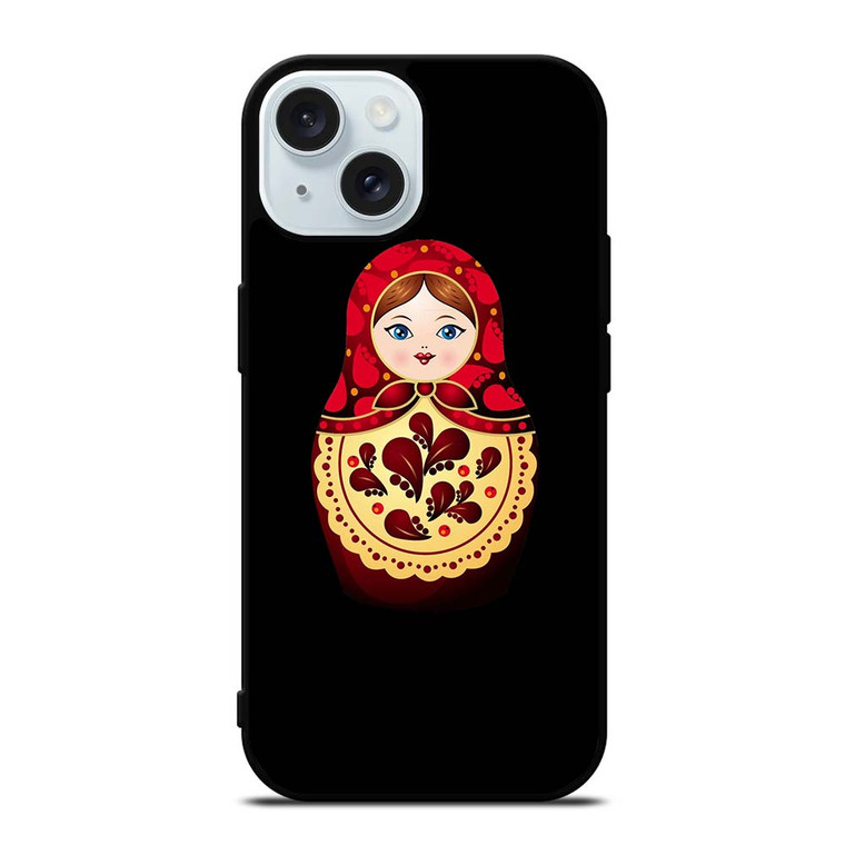 MATRYOSHKA NESTING DOLLS iPhone 15  Case Cover