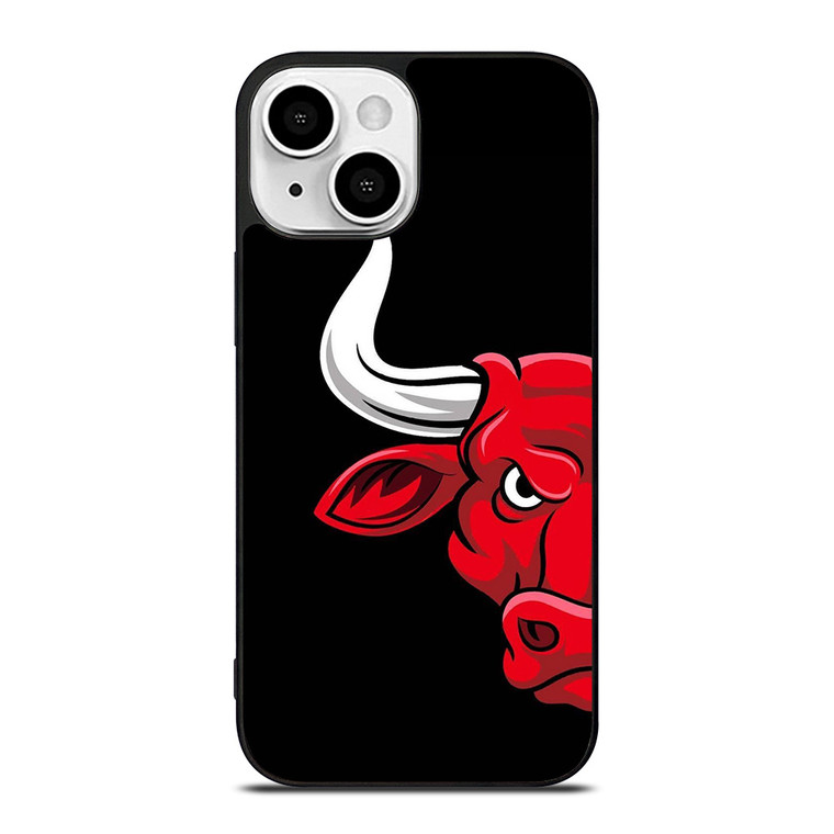 CHICAGO BULLS FACE LOGO iPhone 13 Mini Case