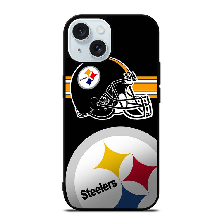 PITTSBURGH STEELERS HELMET iPhone 15  Case Cover
