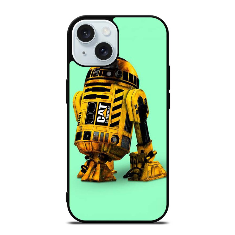 R2D2 STAR WARS ROBOT CATERPILLAR iPhone 15  Case Cover