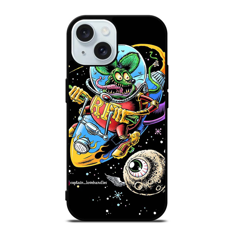 RAT FINK OUT SPACE iPhone 15  Case Cover