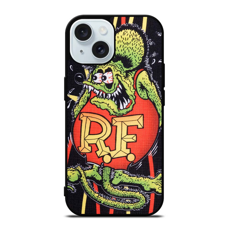 RAT FINK PINSTRIPE iPhone 15  Case Cover