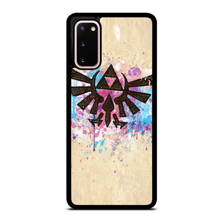 TRIFORCE SPLASH EMBLEM ART Samsung Galaxy S20 Case