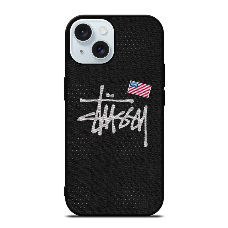 STUSSY iPhone 15  Case Cover