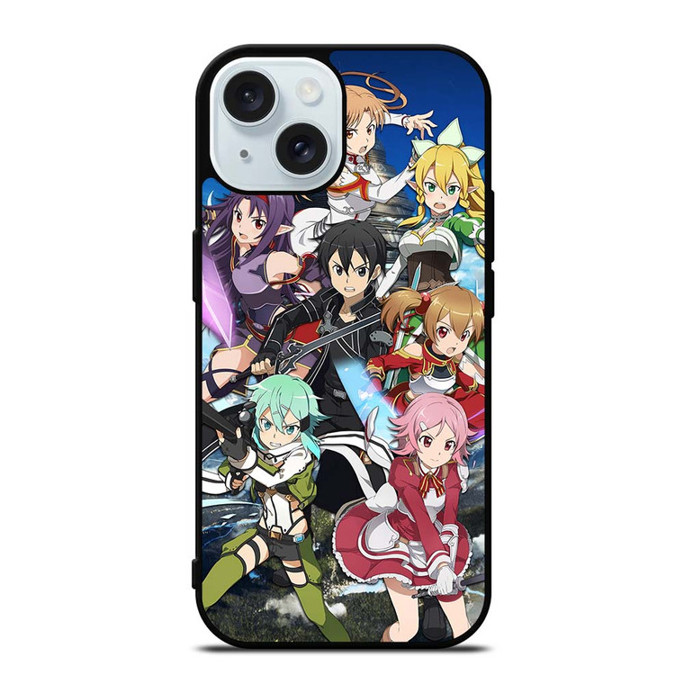 SWORD ART ONLINE CHARACTER iPhone 15  Case Cover