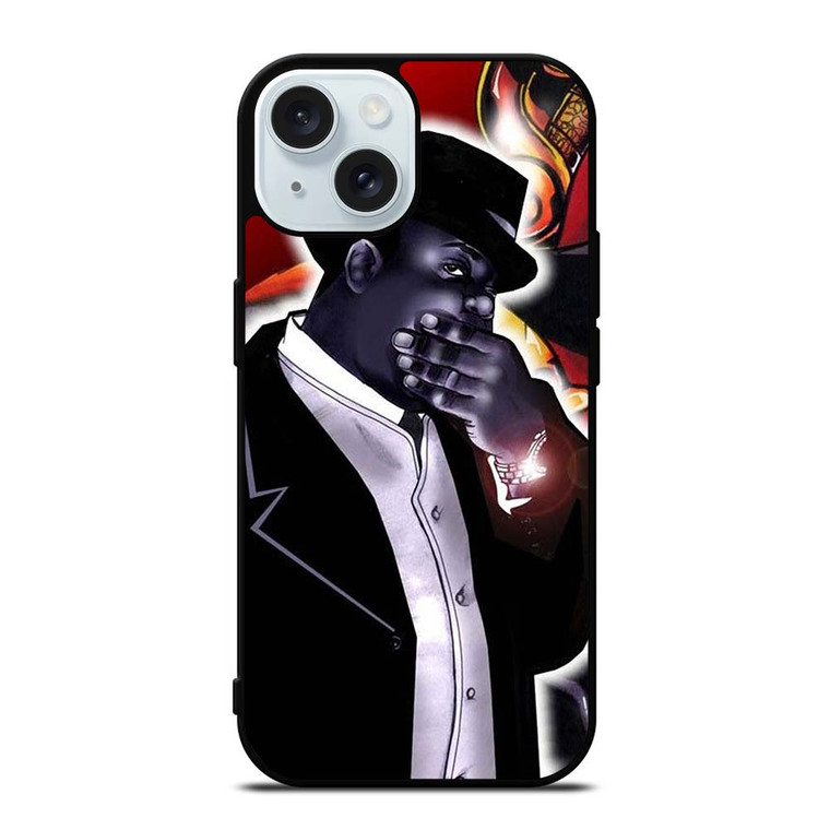 THE NOTORIOUS BIG RAPPER iPhone 15  Case Cover