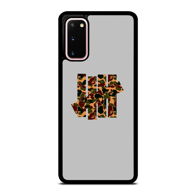 UNDEFEATED LOGO BAPE CAMO Samsung Galaxy S20 Case