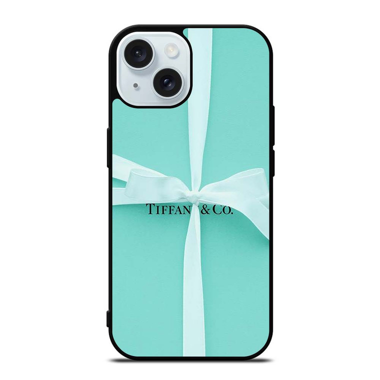 TIFFANY AND CO WHITE TAPE iPhone 15  Case Cover