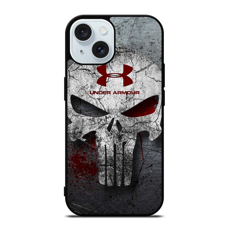 UNDER ARMOUR PUNISHER EMBLEM iPhone 15  Case Cover