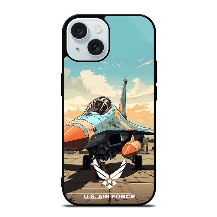 US AIR FORCE FIGHTER PLANE iPhone 15  Case Cover