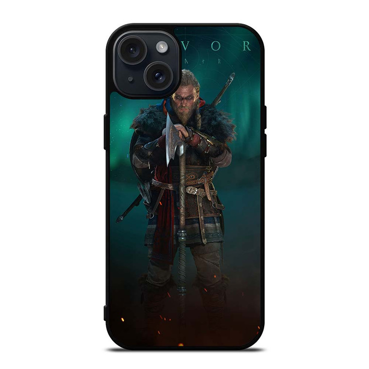 ASSASSIN'S CREED EIVOR GREEN iPhone 15 Plus Case