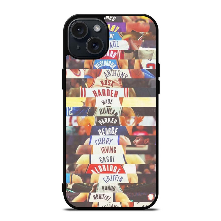 BASKETBALL LEGENDS NBA iPhone 15 Plus Case