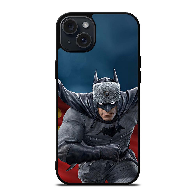 BATMAN RED SON DC COMICS iPhone 15 Plus Case