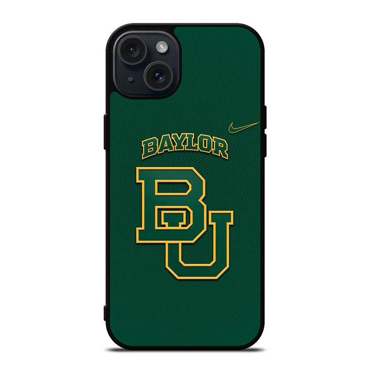 BAYLOR BEARS LOGO UNIVERSITY BASKETBALL TEAM iPhone 15 Plus Case