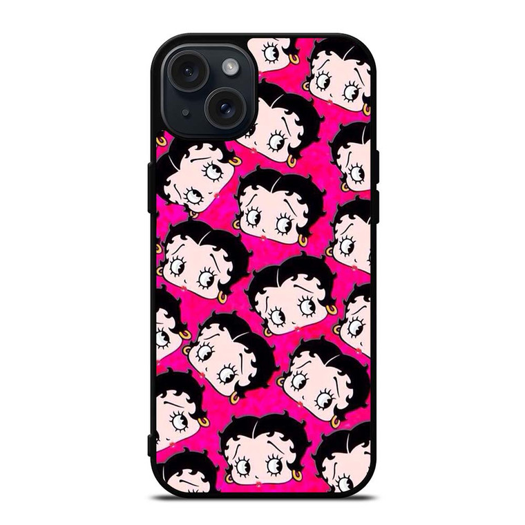 BETTY BOOP FACE COLLAGE iPhone 15 Plus Case
