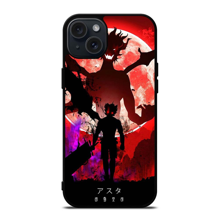BLACK CLOVER MANGA ANIME CARTOON iPhone 15 Plus Case
