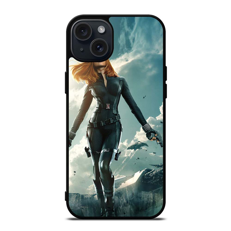BLACK WIDOW MARVEL AVENGERS iPhone 15 Plus Case