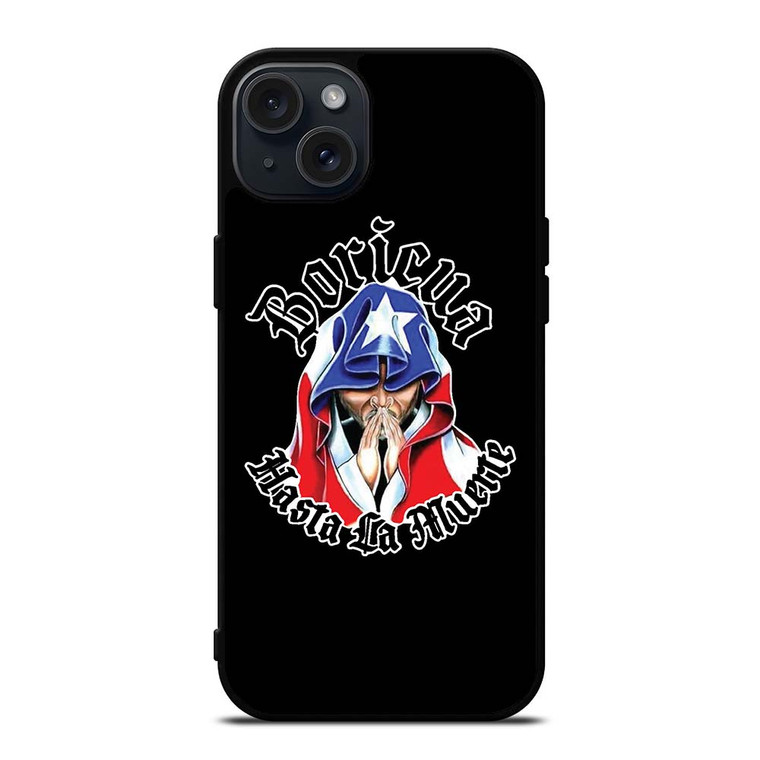 BORICUA PUERTO RICO FLAG iPhone 15 Plus Case