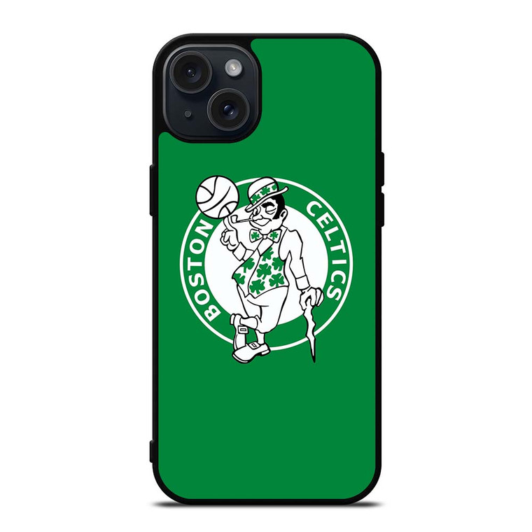 BOSTON CELTICS BASKETBALL iPhone 15 Plus Case
